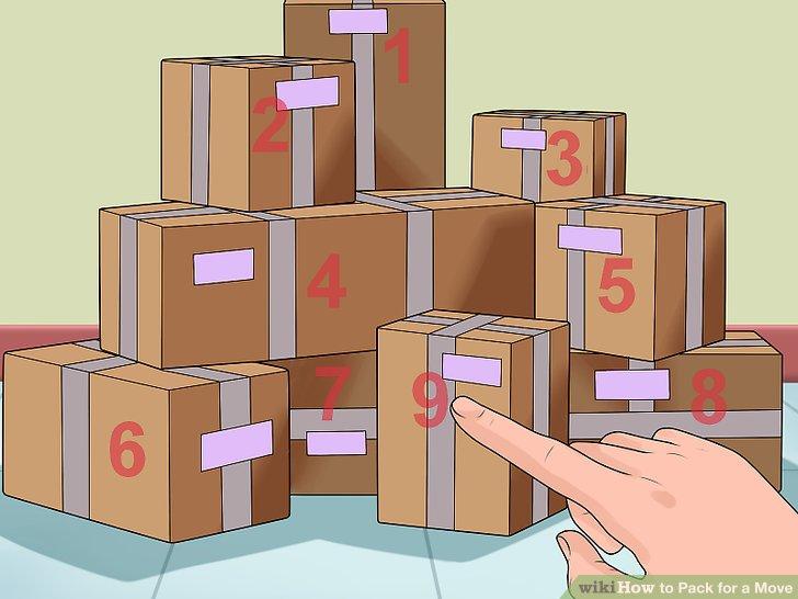 How to pack your things for a move quickly and correctly