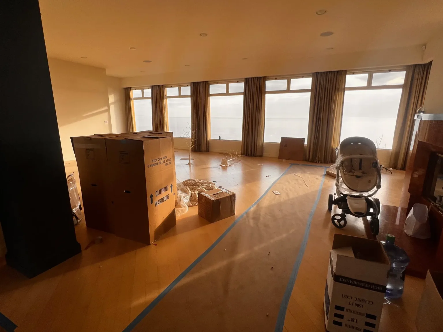 Titan Relocation team providing moving services in Anaheim, California