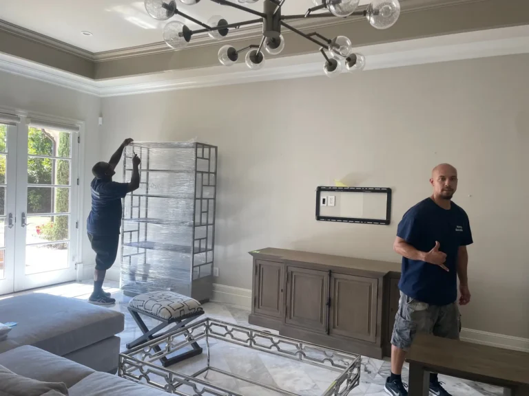 Full service moving company in Downey helping customers with professional packing and moving services