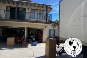 Professional movers handling a residential move in La Habra Heights